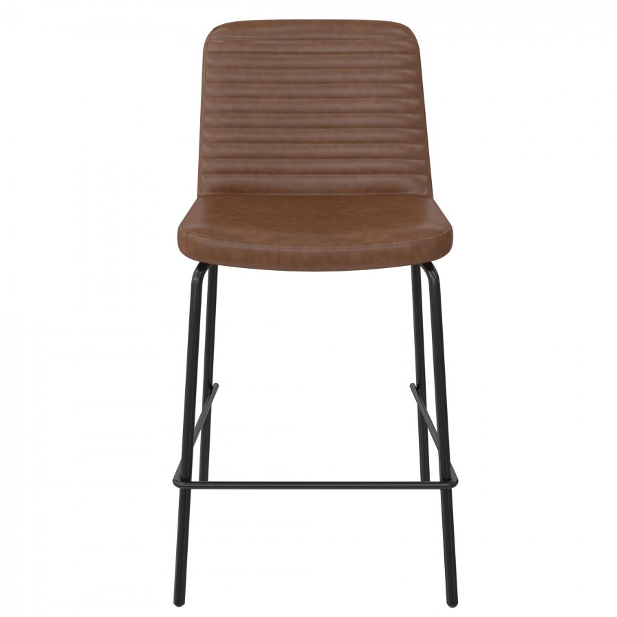 Corey Faux Leather Stool